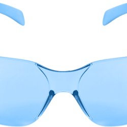 Torrent Mini Light Blue Lens, Frosted Blue Frame Safety Glasses - LIMITED STOCK - BH12165