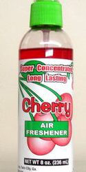 Cherry Scented Air Freshener 8oz. Bottle Super Concentrated, Long Lasting